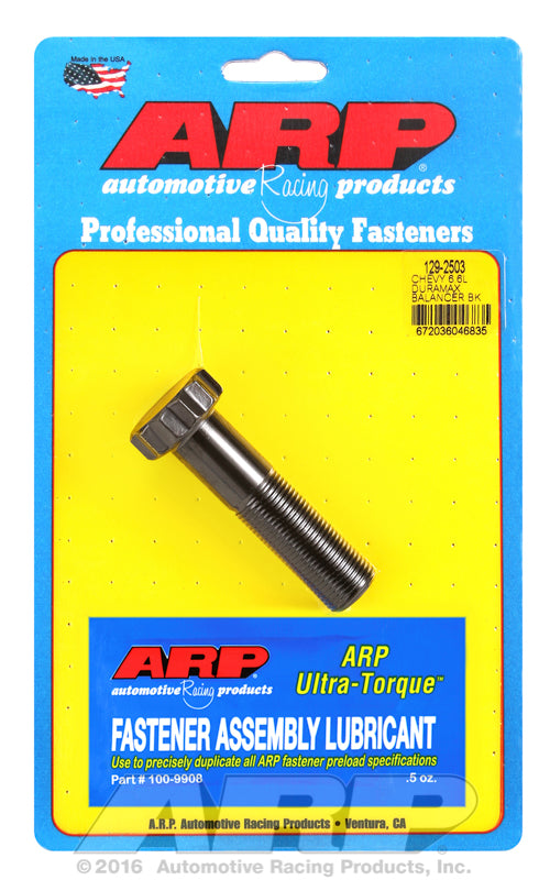 GM 6.6L Duramax ARP 129-2503 balancer bolt kit BOLT ONLY