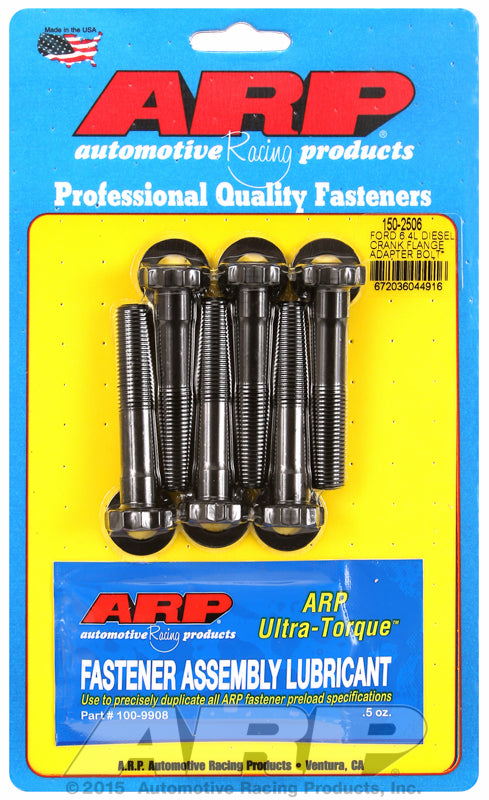 6.4L Powerstroke ARP 150-2506 crank flange adapter bolt kit