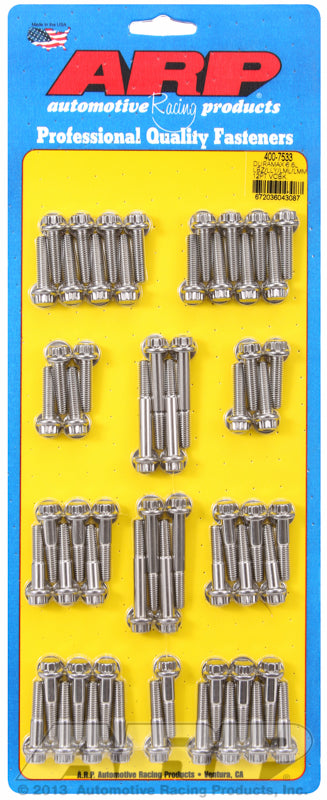 6.6L Duramax LBZ/LLY/LML/LMM ARP 400-753X stainless steel valve cover bolt kit