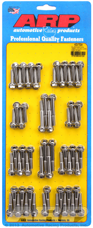 6.6L Duramax LBZ/LLY/LML/LMM ARP 400-753X stainless steel valve cover bolt kit