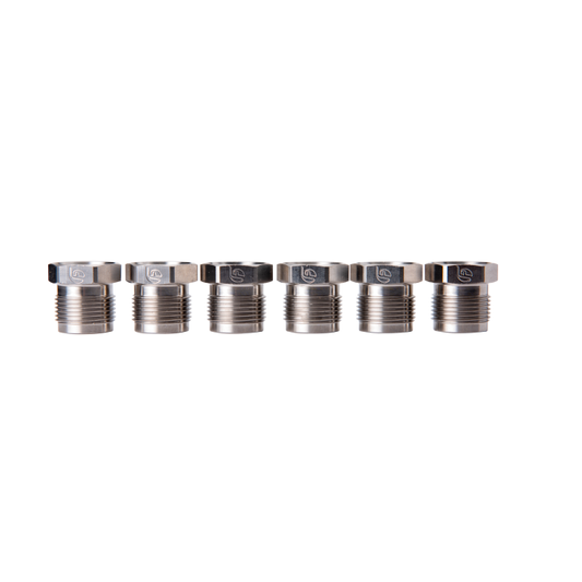 Fleece Performance Stainless Steel Fuel Supply Tube Nuts for 5.9/6.7L Cummins