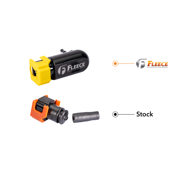 Fleece Performance Injector Return Line Repair Fitting for 2017-2024 6.7L Power Stroke