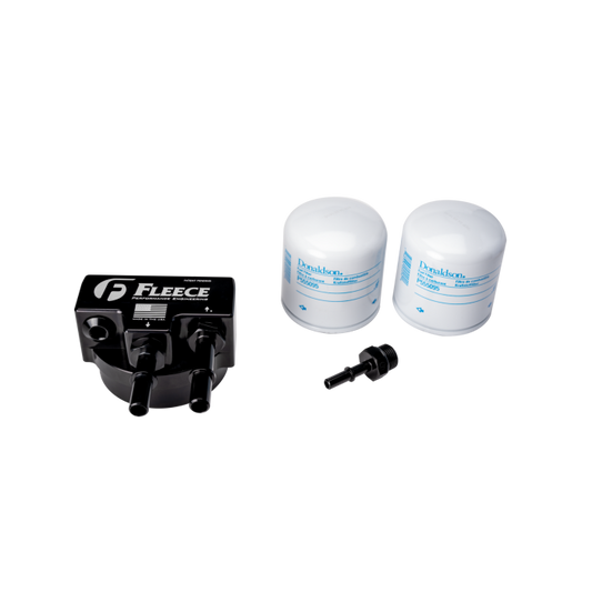 Fleece Performance Engine Mounted Filter Assembly for 2011-2024 6.7L Ford Powerstroke